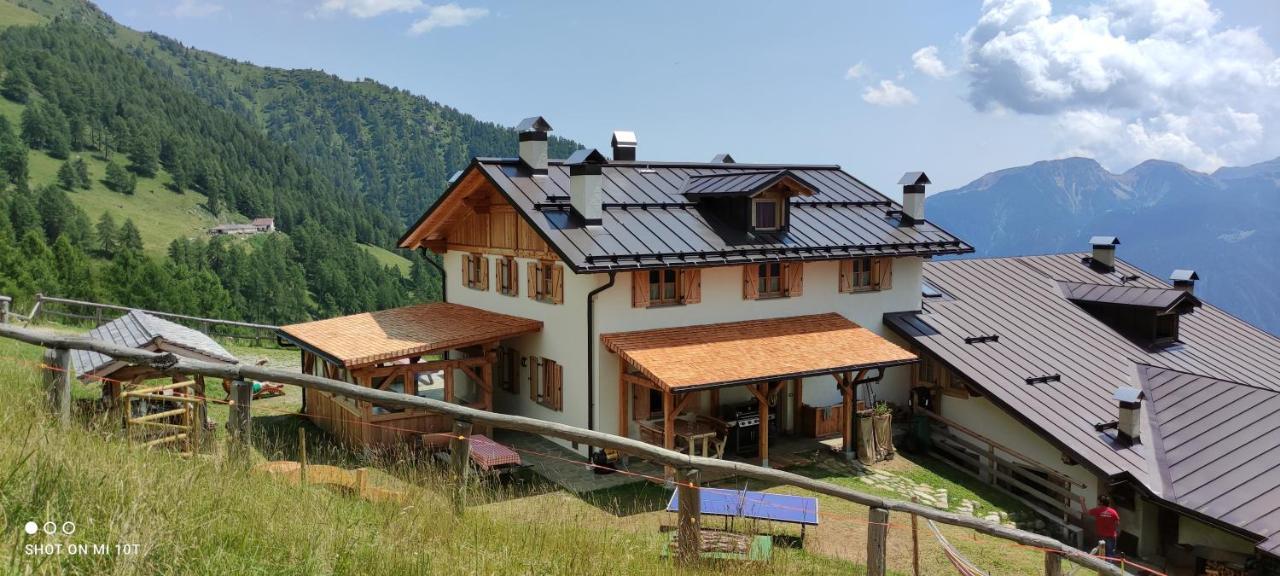 Restor Natura Malga Mondent Hotell Pracorno di Rabbi Exteriör bild