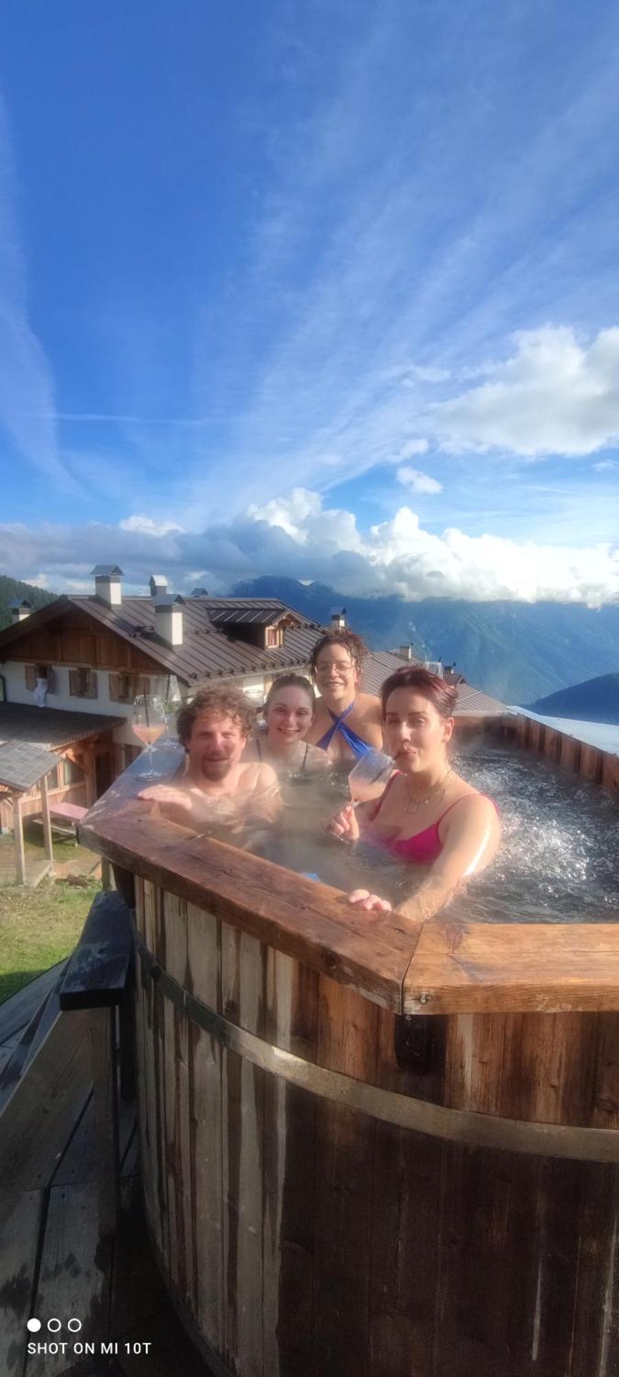 Restor Natura Malga Mondent Hotell Pracorno di Rabbi Exteriör bild